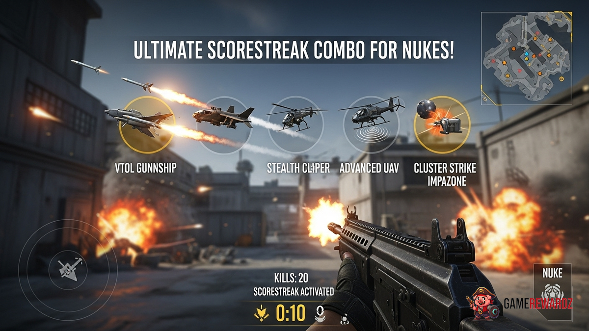 CoD Mobile: Ultimate Scorestreak Combo for Nukes!